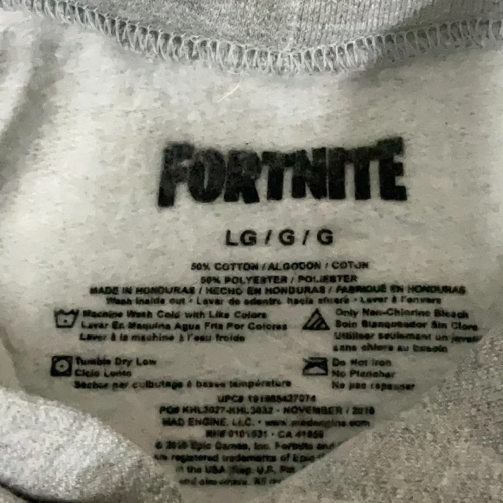 EUC unisex FORTNITE hoodie